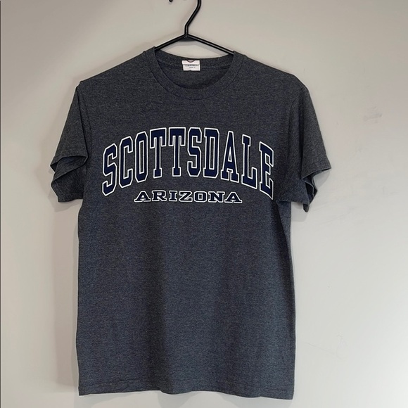 Scottsdale Arizona Unisex Graphic Short Sleeve T-Shirt Grey Crewneck S - Picture 2 of 12